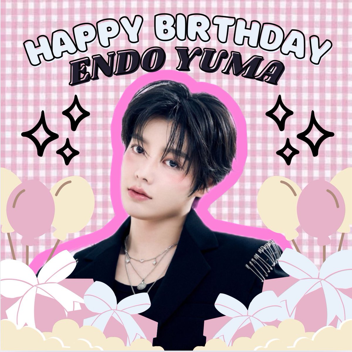 LUN8USA's tweet photo. 🎂 HAPPY BIRTHDAY ENDO YUMA 🎂

Our dearest dohyun is now 26 🐸! Best wishes from LUN8’s USA Fandom! 🩷

#HAPPYYUMADAY #HBDYUMA
#YUMA #루네이트 #LUN8 #LUV8 #유우마
#럭키와_해피_데이_유우마_생축
#21TimesAsHappy_HappyYumaDay https://t.co/tiB7UHAJwk