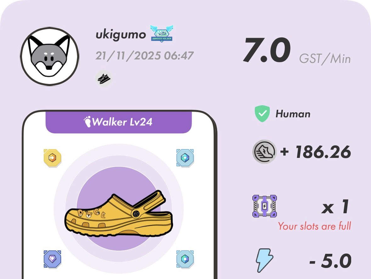 ukigumoSTEPN's tweet image. #STEPN #P国 🐧

今日のOGウォーク🍀

#ActivationCode 
81047197