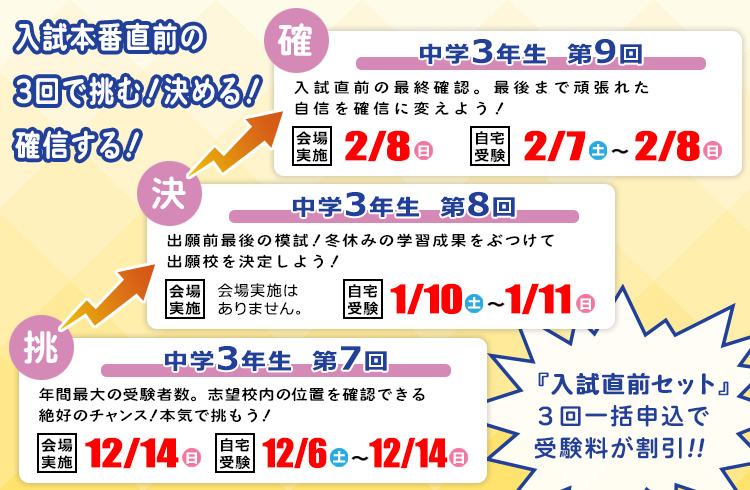 新潟県統一模試会】新潟県最大規模の高校入試公開模試を運営