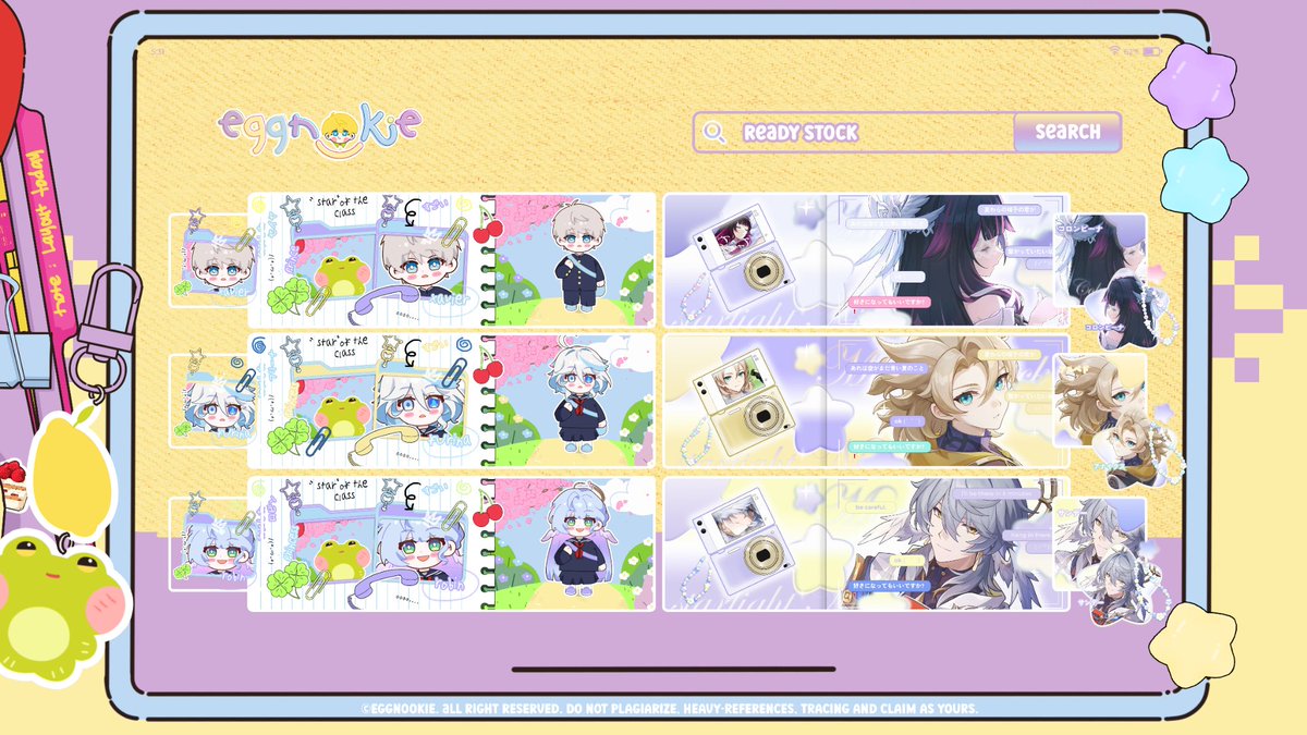 eggnookie's tweet image. A repost would be appreciated 🥺💕

HALO ! Noki ada 48 READY STOCK genshin, hsr, zzz &amp;amp; animanga  😋 mulai take jam 19.00 WIB + special 10% disc. for every one purchased🐸 Promo avail from 21/11—26/11 💚 for pricelist cek ALT yah! (4/8)

Next ⬇

t. #zonauang #zonaba #zonajajan