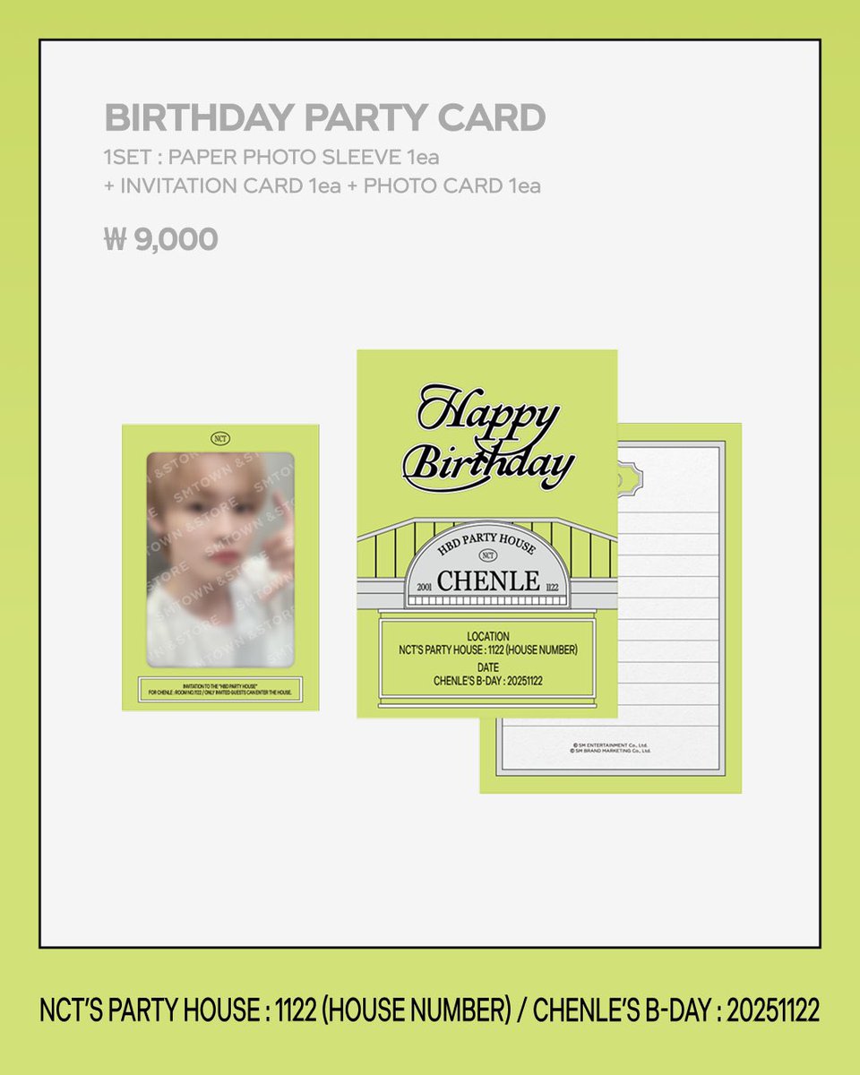 daesangdistrict's tweet image. [PHGO] #PHGO | #DaesangDistrictGO
 
✨THE HBD PARTY HOUSE FOR #Chenle

🌷Birthday Party Card: 690
🌷Birthday Pouch Pack: 2095

Cutoff: 11/24
DOP: 11/30

To order: forms.gle/3DWyvS48xwqiTR…

#NCT #NCTDREAM #NCTzen #happychenleday #HappyBirthdayChenle #NCTDREAM_THEDREAMSHOW