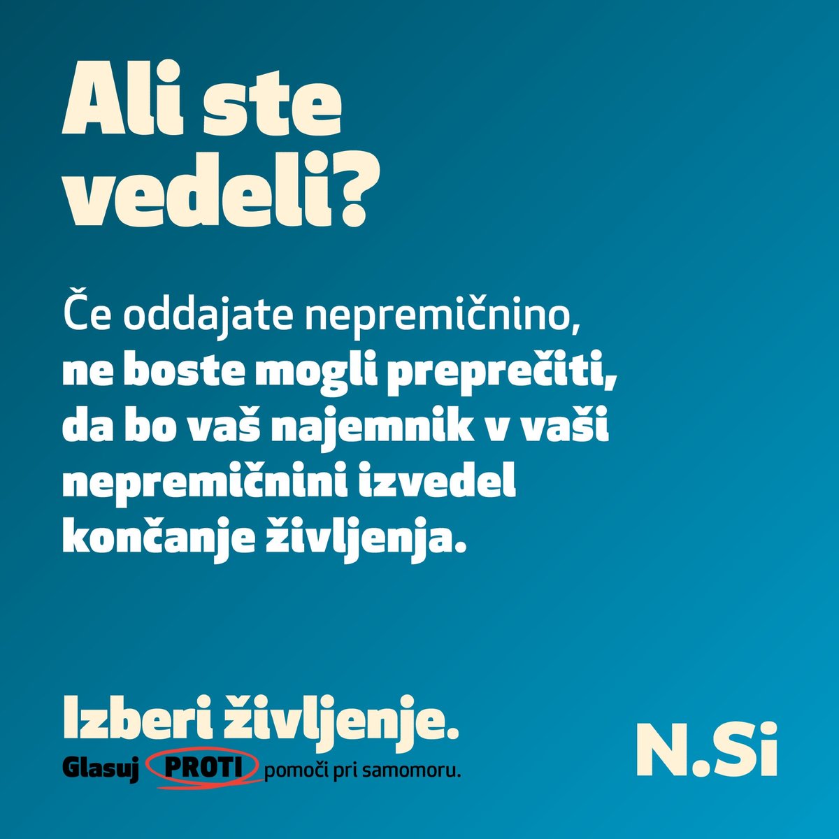AlanOrlic's tweet image. Ali ste vedeli, da podnajemnik to lahko naredi že sedaj, brez vaše vednosti? 

Ali ste vedeli, da če ima stranka tako slabe argumente in pisce, da ni vredna, da je v parlamentu?