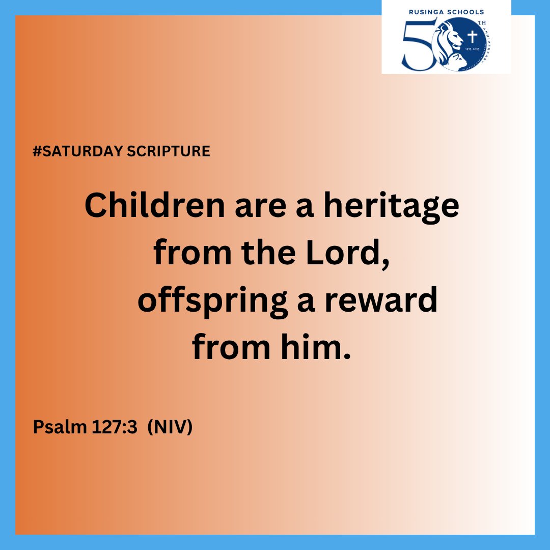 rusingaschools's tweet image. This week we celebrated #WorldChildrensDay — honouring the God-given value of every child at Rusinga. Here’s to raising confident, compassionate world-changers.

#RusingaSchools
#SaturdayScripture
#LegacyOfExcellence
#RusingaGoldenJubilee