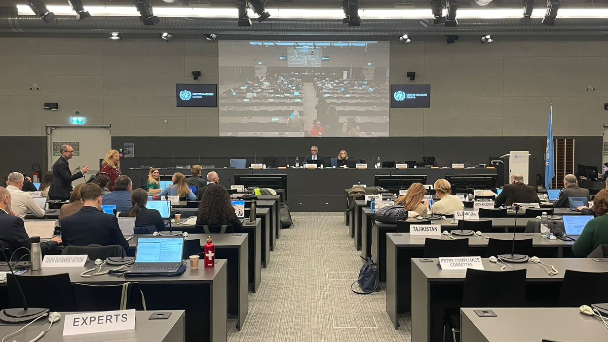 GENetwork's tweet photo. It's Day 5⃣ of #AarhusPRTRsMoPs!
The final day of the week-long series of meetings will be dedicated to the Fifth session of the Meeting of the Parties to the Protocol on Pollutant Release and Transfer Registers. #PRTRs #PRTRMOPP5
▶️ https://t.co/YQWBEIY9ba https://t.co/6VPprEIsZI