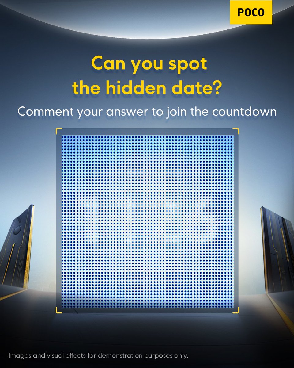 Only true POCO fans will spot it 👀
There’s a special date hidden in this image — comment the number you see!
Hint: it’s when the power ascends.