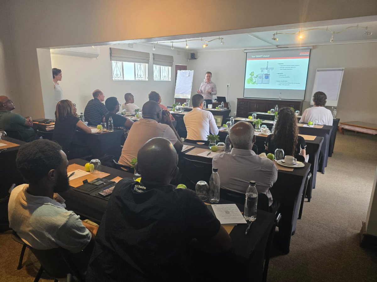 AnaTech17's tweet image. KwaZulu-Natal – 12 November 2025

🙏 Thank you to all attendees for making the KwaZulu-Natal session engaging and successful!

💬 Comment below with your favorite takeaway from the seminar!

#Anatech #WaterAnalysis #EnvironmentalScience #LaboratoryProfessionals #WaterQuality