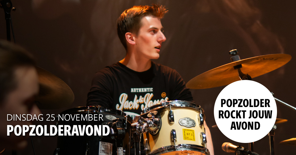 Dinsdag 25 november barst de Popzolderavond weer los met cursisten van Het Klooster die in gelegenheidsbands een veelzijdig muzikaal avontuur laten horen. Kom je ook? Tickets via kloosterwoerden.nl 
 #HetKlooster #Popzolderavond #MuziekLiefhebbers