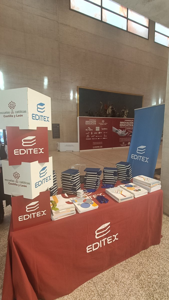 Hoy se celebra el #CongresodeInnovaciónEducativa 2025 de <a href="/escacyl/">Escuelas Católicas Castilla y León 🧡</a> en el que estamos encantados de colaborar