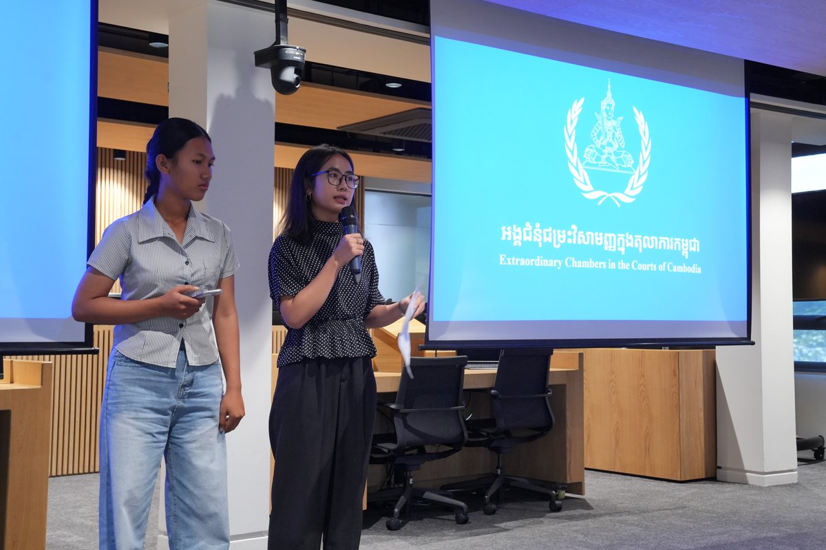 KRTribunal's tweet image. On November 21, 2025, the (ECCC) welcomed 30 members of the public, students, and scholars to watch the documentary film &quot;Red Wedding&quot;.This documentary was produced by Bophana Audiovisual Resource Center and Tipasa Production, directed by Ms. Chan Lida and Guillaume Suon.
#ECCC