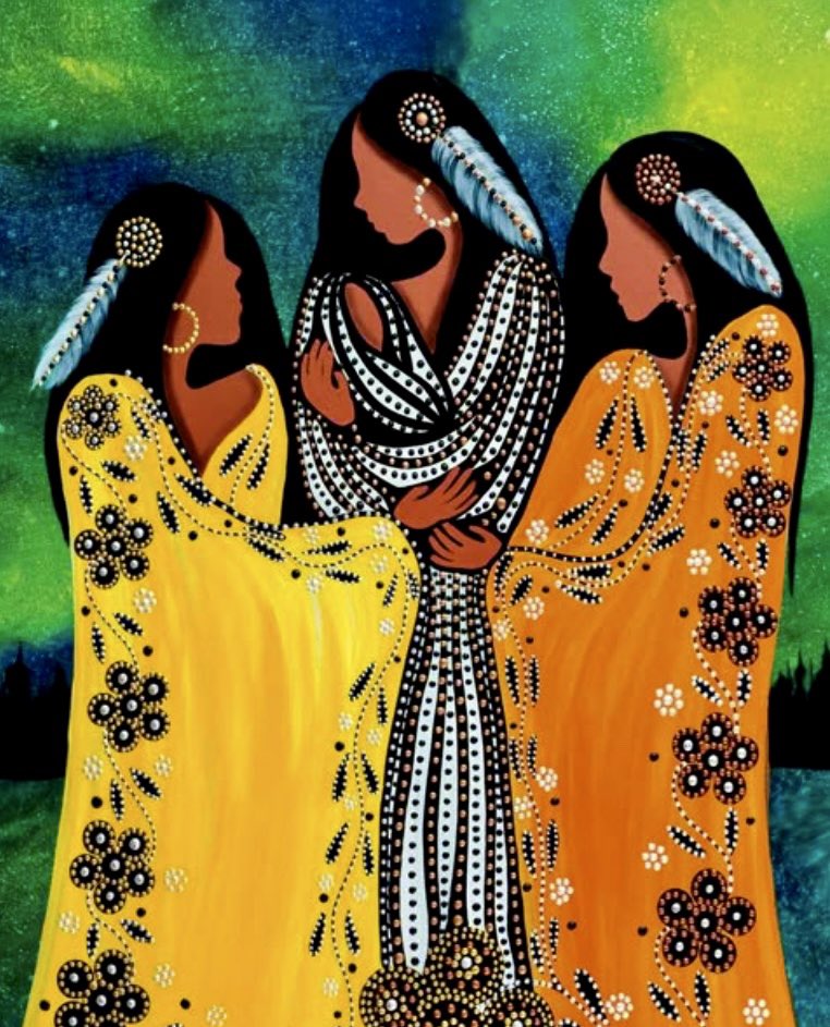 In Ojibwe our word for love is zaagidewin (pronounced zaa-gi-de-win). Also translates to embrace from the heart.