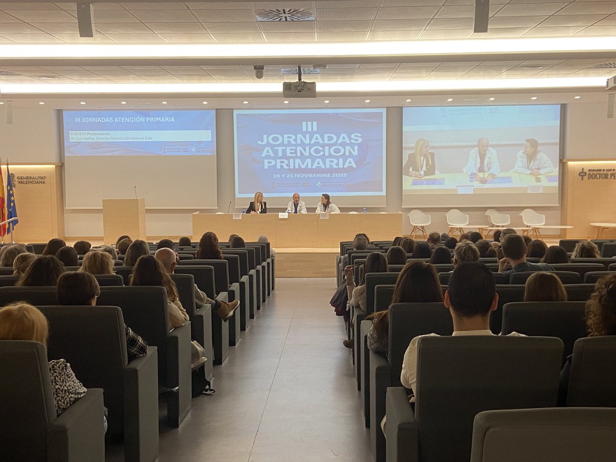 🗓️🩺Hoy en <a href="/GVADrPeset/">DS Doctor Peset</a> celebramos las III Jornadas de Atención Primaria en las que han participado diferentes servicios y profesionales.

Enhorabuena por vuestro gran trabajo🫂👩🏻‍⚕️👏🏼