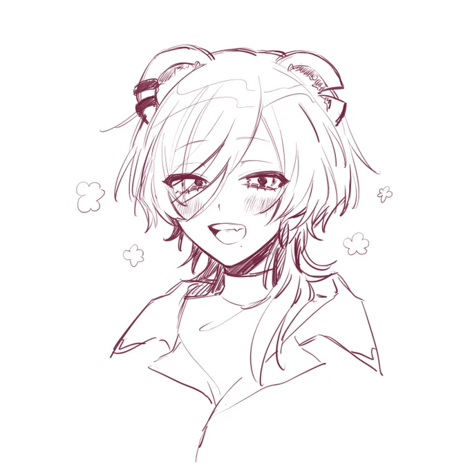 気抜いたら落書きしちゃう… これは顔だけ描きたい落書き