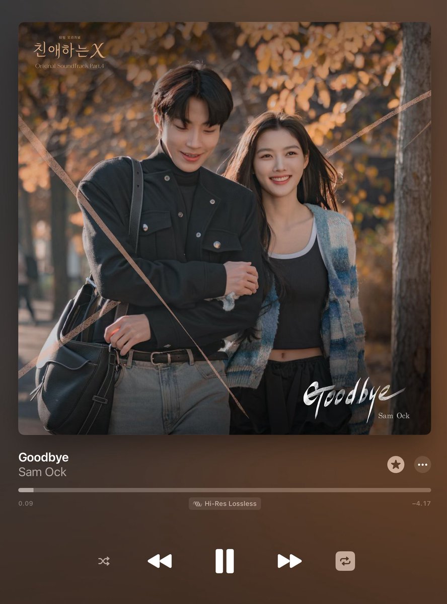rha_lovesD's tweet photo. #DearX #친애하는X New ost: #SamOck - Goodbye
..
.
https://t.co/DFFGbl6Yr1 https://t.co/G1Kqi5IvdD