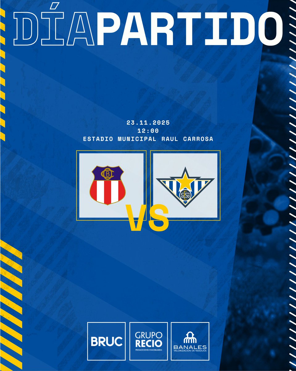 💫 | 𝐃𝐢́𝐚 𝐝𝐞 𝐏𝐚𝐫𝐭𝐢𝐝𝐨 💫

Hoy tenemos una cita importante 💙⚽
Es momento de recomponerse, recuperar sensaciones y volver a encontrarnos con la victoria que el trabajo merece 💪⭐

🕛 12:00h
🏟️ Estadio Municipal Raúl Carrosa
🆚 <a href="/OsunaBote/">Osuna Bote Club</a> 
🔥 ¡Vamos, Estrella! Hoy toca
