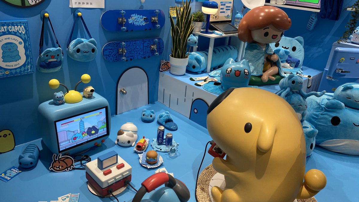 Seto_M_Setekh's tweet image. 西門今天開幕咖波屋
有夠多人
裡面都好口愛