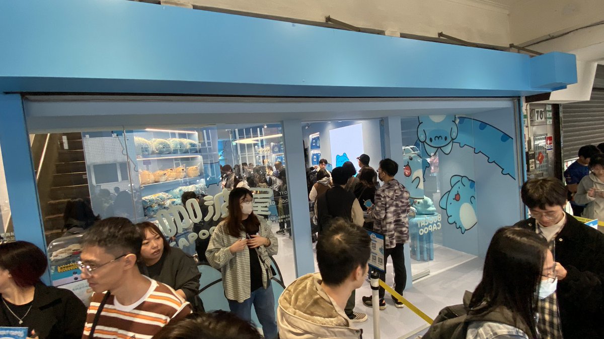 Seto_M_Setekh's tweet image. 西門今天開幕咖波屋
有夠多人
裡面都好口愛