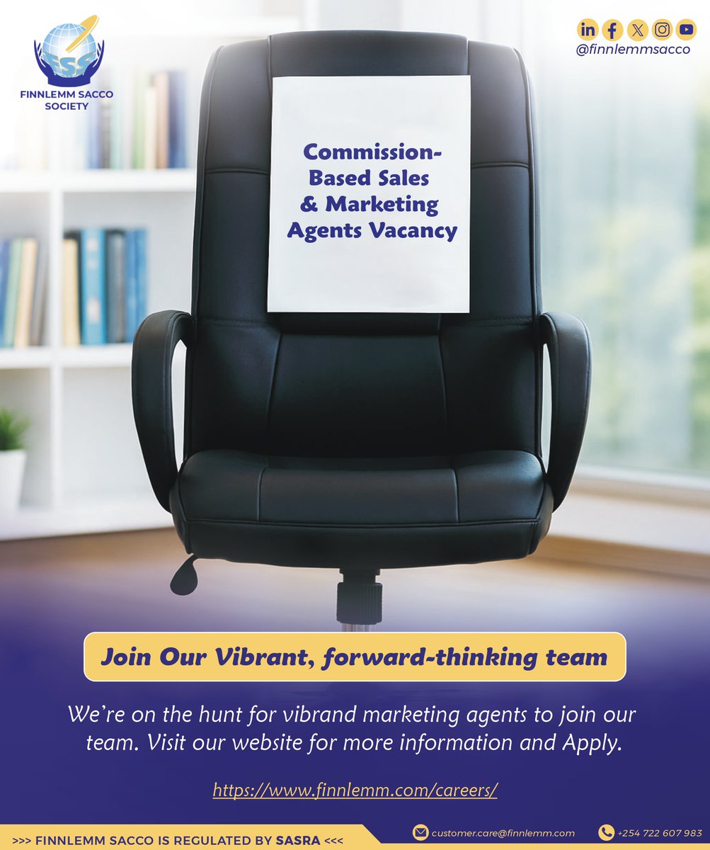 Finnlemmsacco's tweet photo. Your next big career move starts here! 
Explore exciting opportunities to be part of a dynamic and member-focused team.
📷 Visit our website for current openings https://t.co/pfpLUY7Kcj
📷 Follow us on our social platforms so you never miss future opportunities 
#FinnlemmSacco https://t.co/IXnTQzodyz