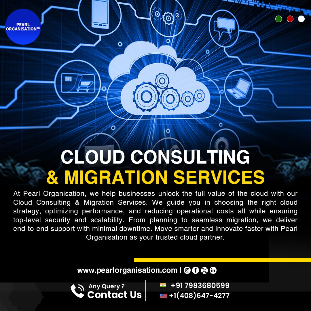 pearlorgs's tweet image. We help businesses unlock the cloud with smart consulting and seamless, secure, and scalable migration.
.
.
🌐 pearlorganisation.com
📞 Contact Us : +91 7983680599 , +1(408) 647-4277
.
.
#PearlOrganisationReviews #cloudconsulting #TechSolutions #ITSolutions #cloudsecurity