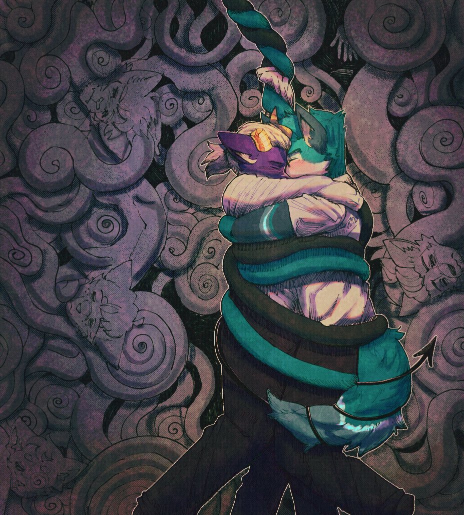 “Through thick and thin, through hell or highwater I will always stick it through with you”

Happy 4th Anniversary, <a href="/leo_neverfalter/">Leo</a>  no matter how many times I say it I will always Love you so much <3

Special thanks to <a href="/ShrimpFace4/">shrimpface 𖦹₊ ⊹</a>  for this banger art

Reference: Uzumaki Comic