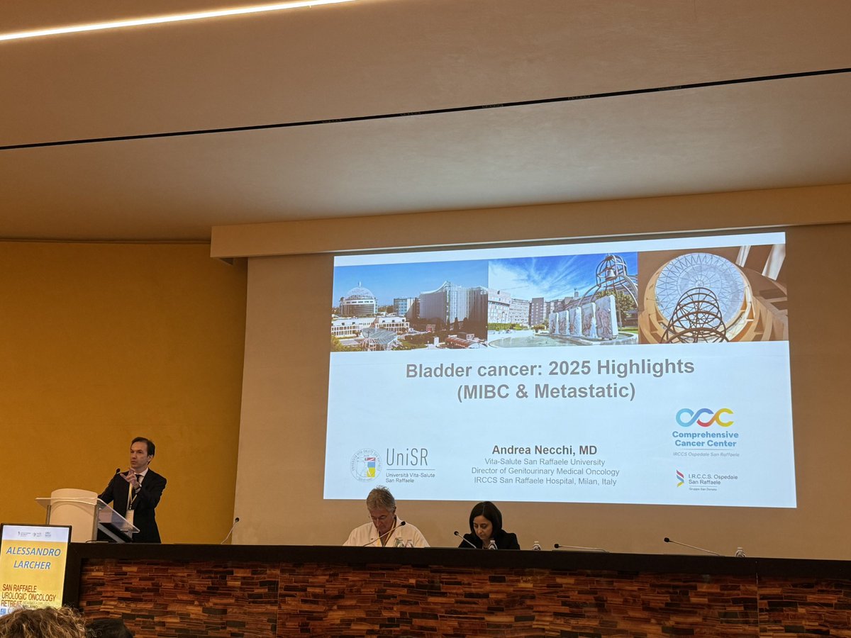 SScagliarini_'s tweet image. #GURetreat25 @AndreaNecchi 
? What happened in Bladder Cancer?
📣 A lot of news!
But BCG is still the King…
And we are waiting for data in #MIBC Cis Elegible patients!
Amazing session!! @UroDocAsh 
@BrigidaMaiorano 👏🏼