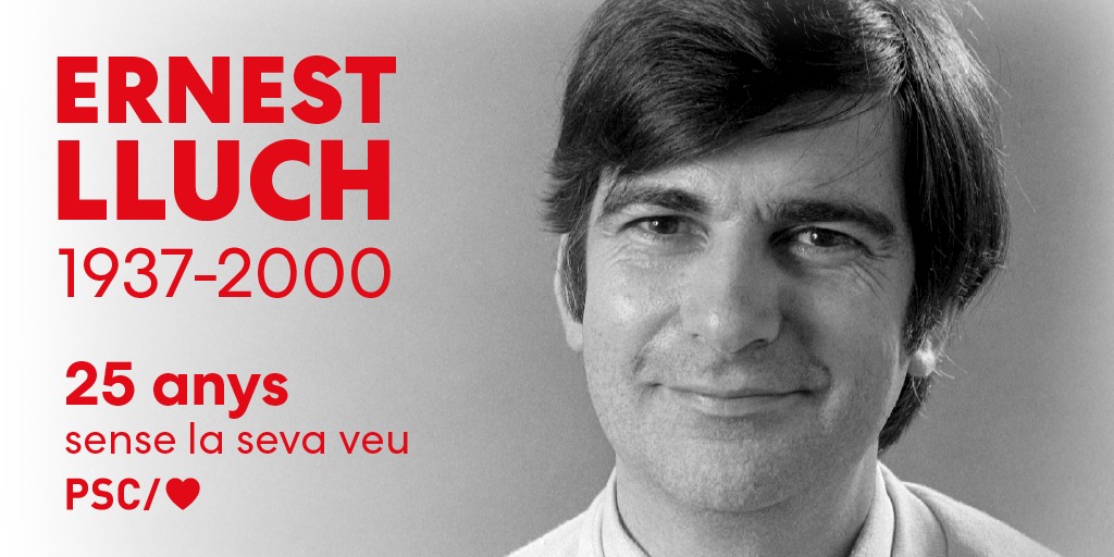 Hoy hace 25 años que ETA asesinó a Ernest Lluch. 
Un gran socialista ejemplar que trabajó por dignificar la vida de todas las personas e impulsar una #SanidadPública y de calidad.
#ErnestLluch