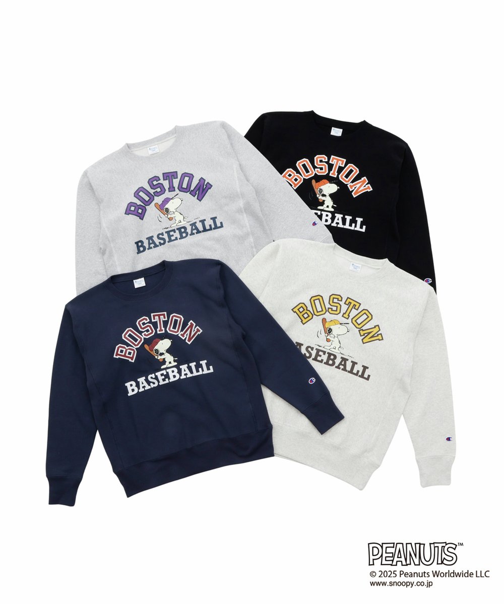 REVERSE WEAVE®】 #SNOOPY（#スヌーピー）で知られる #PEANUTSの