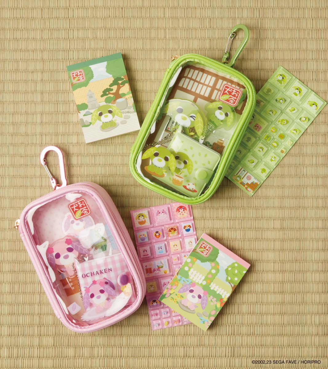 ochakenofficial's tweet image. 📢サンスター文具から、
『お茶犬』のトータルステーショナリーが登場！

タイルシールやパタパタメモ、
ラミネートポーチなど、懐かしさあるアイテムがラインアップ☆

11月下旬より順次発売です🍵
詳しくはこちら↓
sun-star-st.jp/items/25090201…

#お茶犬　#お茶猫　#サンスター文具