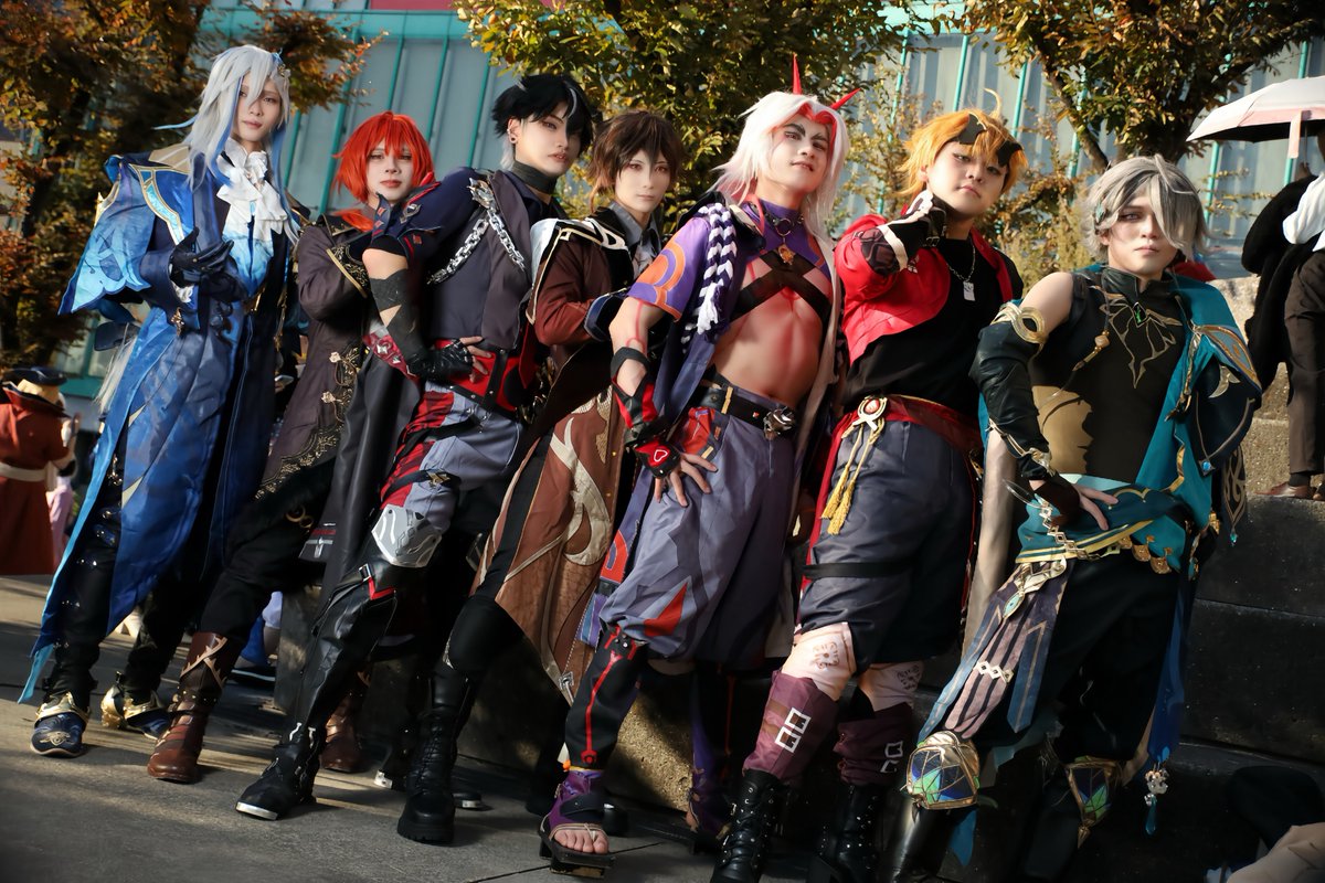 Cos. 原神
　　　　　　　　脚長男子's

━━━━━━━━━━━━━━━━━━━━━
📸<a href="/tsumayouji_DIL/">つまようじ</a> 
 #アコスタATC #股下7億km併せ #原神