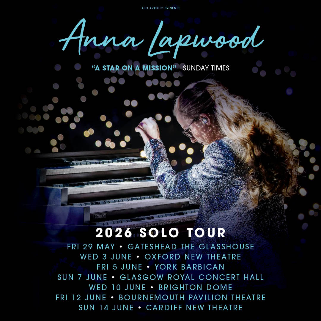 AXS_UK's tweet photo. #AXSONSALE ➡️ Join stellar organist @annalapwood for her first-ever tour with her brand-new bespoke touring organ, bringing the instrument into new spaces and theatres across the UK! 

⏰ Tickets on sale at 10am
🎟 https://t.co/ve36vRskQk https://t.co/i52GAuB3hs