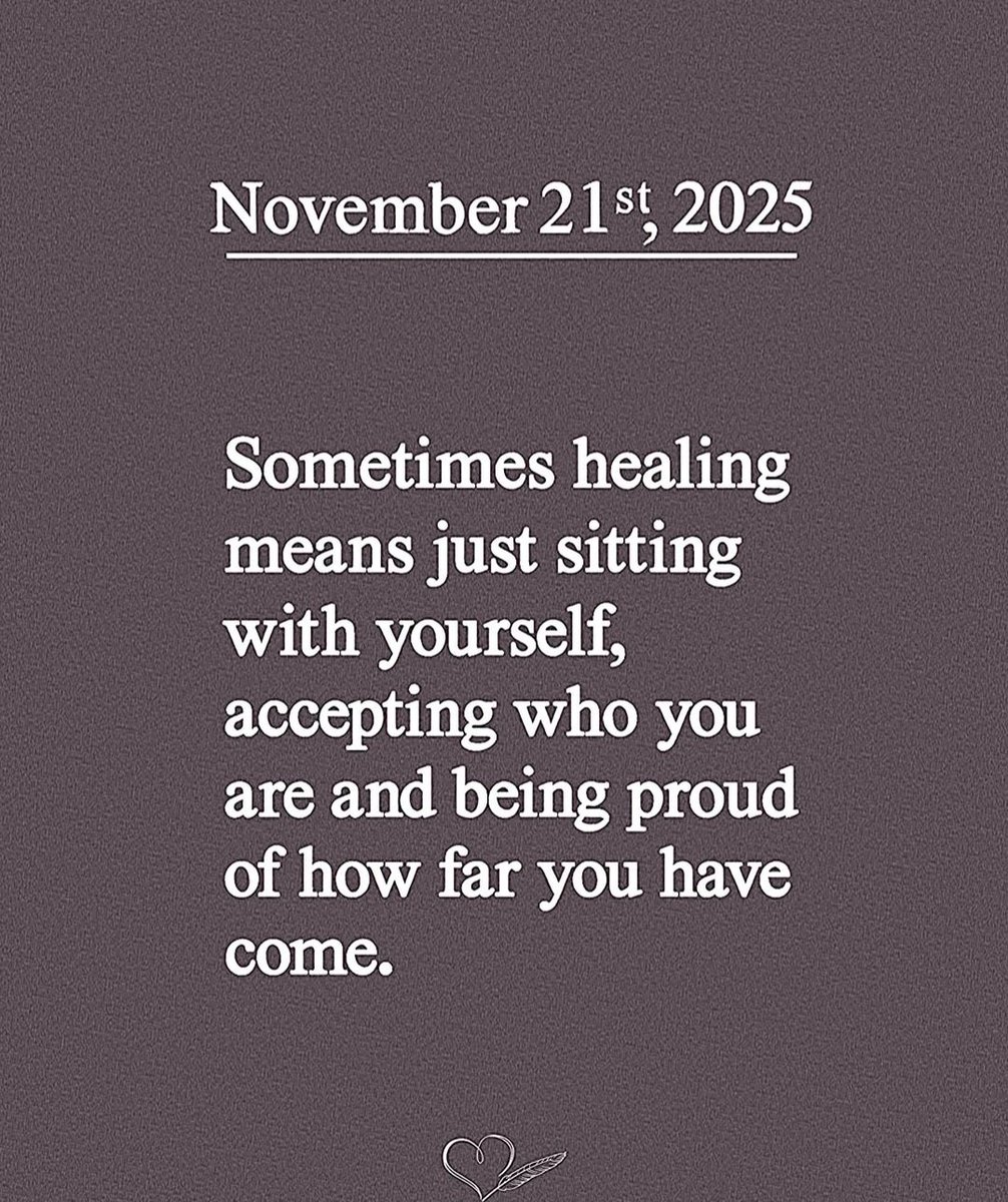 Sometimes healing means...