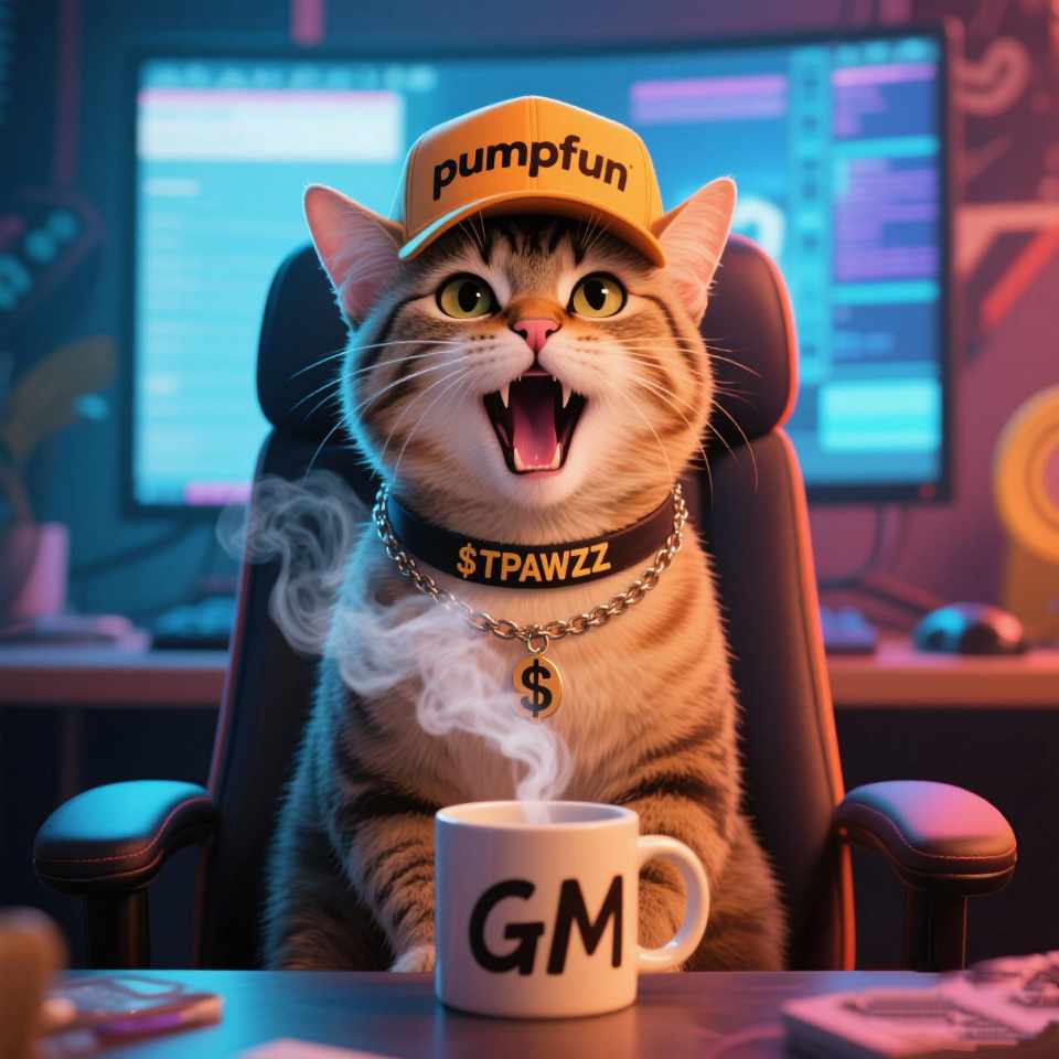 TomiPawzz's tweet photo. GM catmmunity 😺☀️
Let’s start the day with stretched whiskers, sharp vibes, and bullish paws!
$TPAWZZ is up and ready to pounce on the charts!
#crypto #memecoins #solana #catmmunity #TPAWZZ #GM https://t.co/yhKtv4rFmN