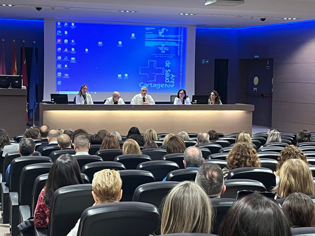 Area2Cartagena's tweet photo. Hoy tienen lugar en el Hospital Santa Lucía las XIX Jornadas de Dirección de Enfermería del @Area2Cartagena.
Compartiendo experiencias y potenciando personas y equipos 
@sedes_jose
@Murciasalud @AytoCartagenaES @AytoMazarron @fuentealamo https://t.co/Avk9sqlteR