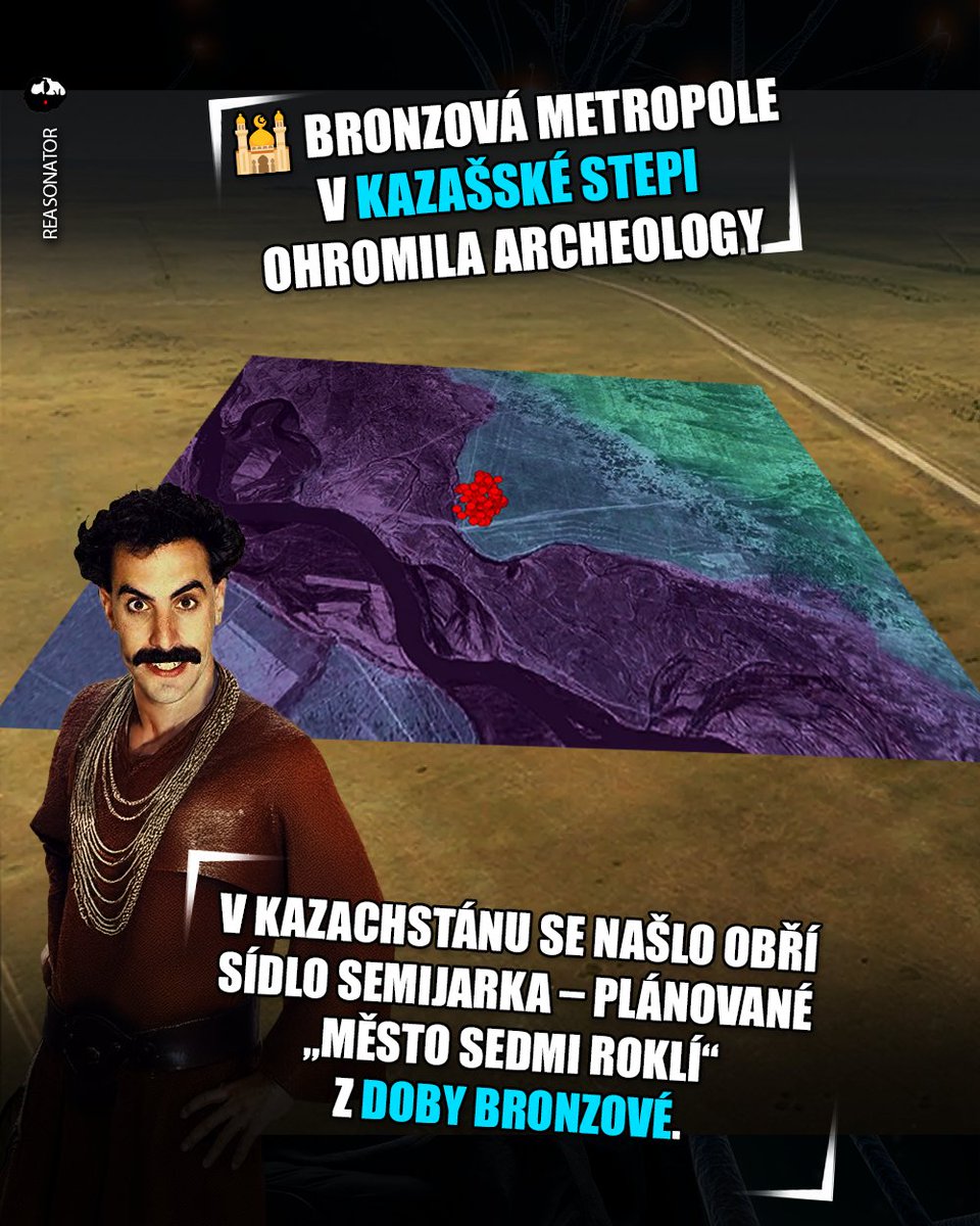 Vedator5's tweet image. 🕌 Objeveno město, které nemělo existovat…
#novinka

Víc u kemů hir ►phys.org/news/2025-11-c…  🗞️

#objevy #archeologie #bronzeage #kazachstan #veda #science #vedator #fakta