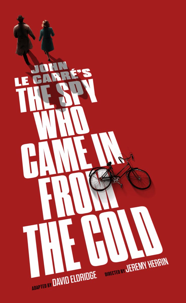 Last night Stuart and I went to see The Spy Who Came In From The Cold at <a href="/sohoplace/">dd</a> in London’s glitzy Soho.
Rory Keenan and @aggiocasey are stunning in David Eldridge’s tense adaptation. I know David so I am biased but it is fab.
#TheSpyWhoCameInFromTheCold
⭐️⭐️⭐️⭐️