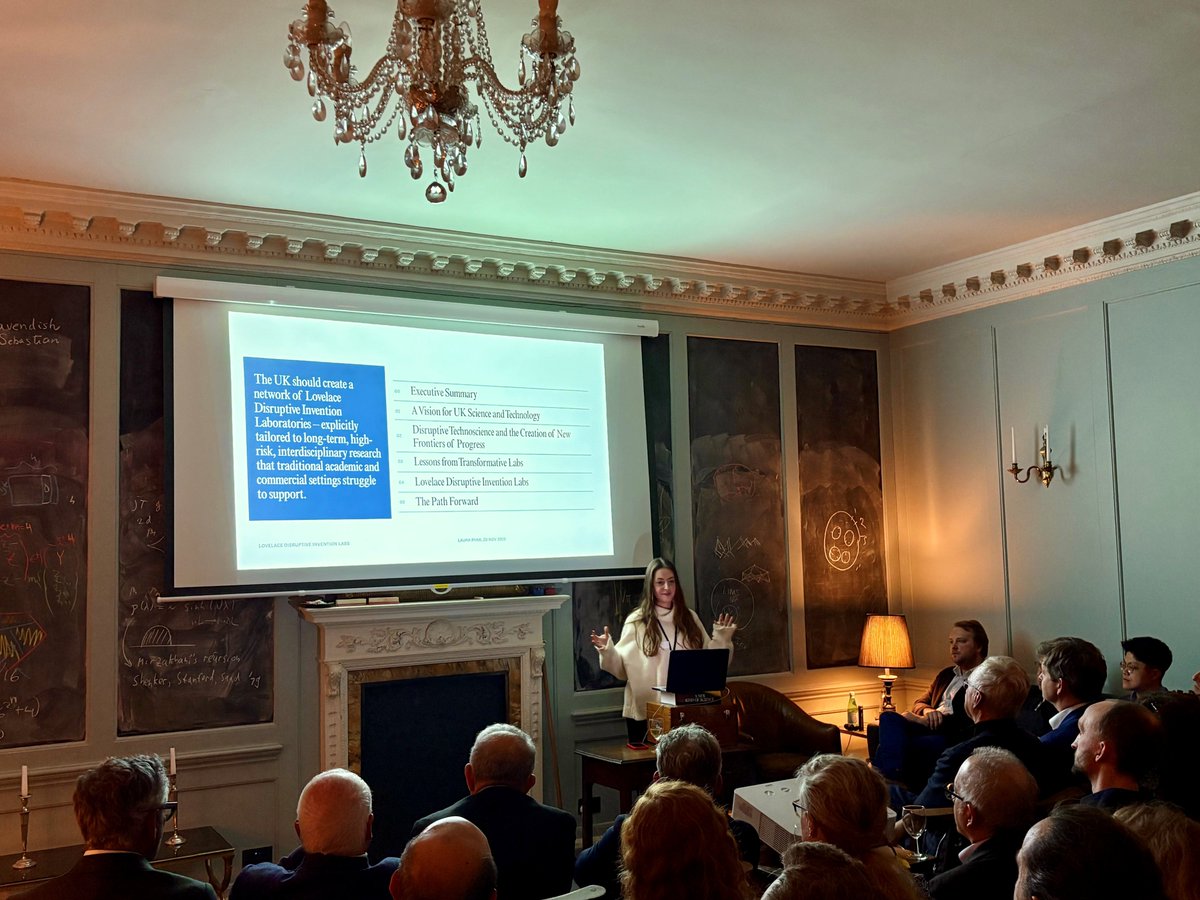 jakobmokander's tweet image. Can the success of Bell Labs or LMB be recreated? Yes, but institutional design matters. To lead in science, UK should build Lovelace Disruptive Invention Labs focused on long-term, high-risk research

Read full report 👉 lnkd.in/evqs22zc

The UK government will spend over…