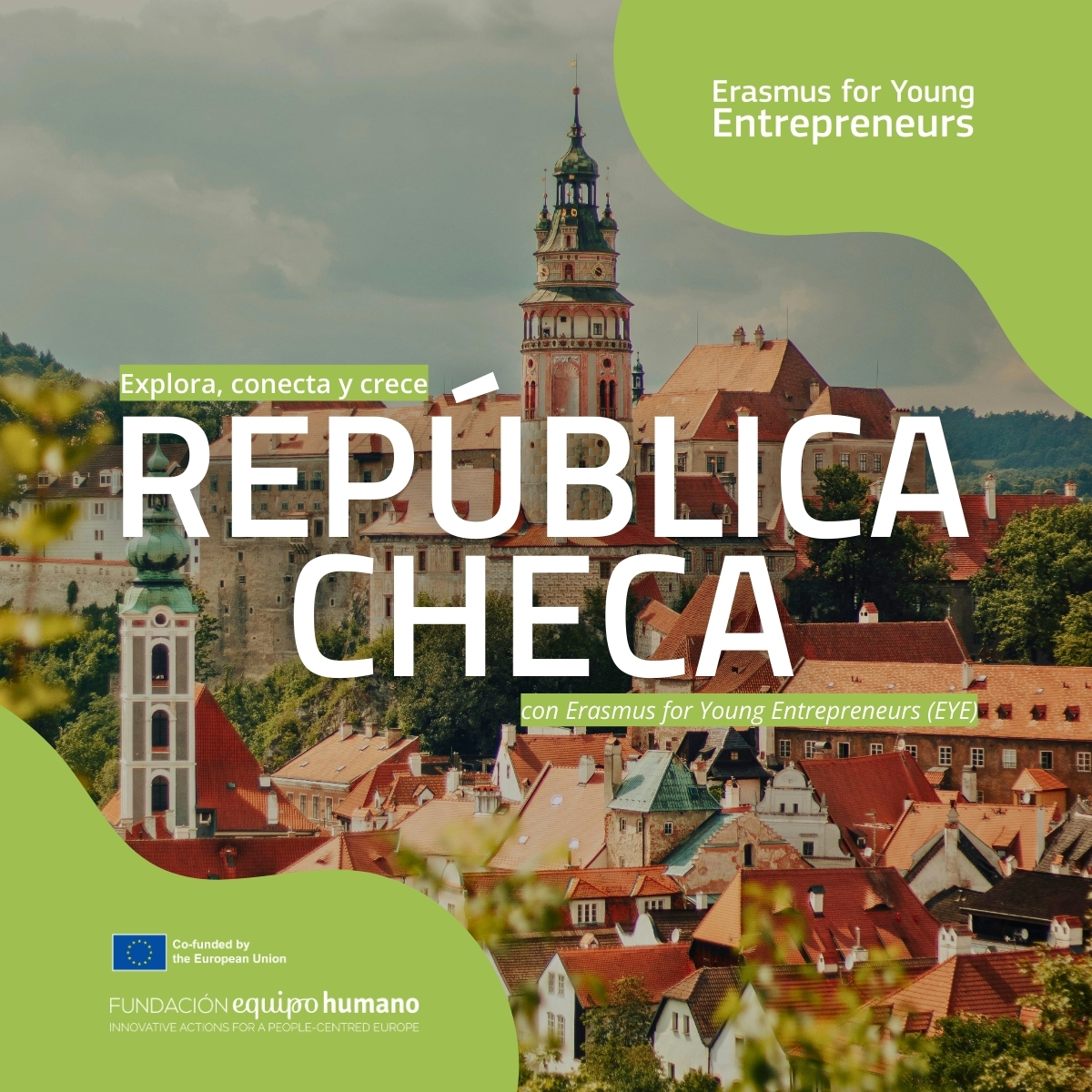 FEquipoHumano's tweet image. 🇨🇿 ¿Te gustaría emprender en uno de los ecosistemas más dinámicos de Europa?

Con @EYEprogramme puedes aprender, conectar y desarrollar tu proyecto en República Checa 🌍✨

🔗 fundacionequipohumano.es/erasmus-for-yo…

#EYE #Emprendimiento #RepublicaCheca #Europa
