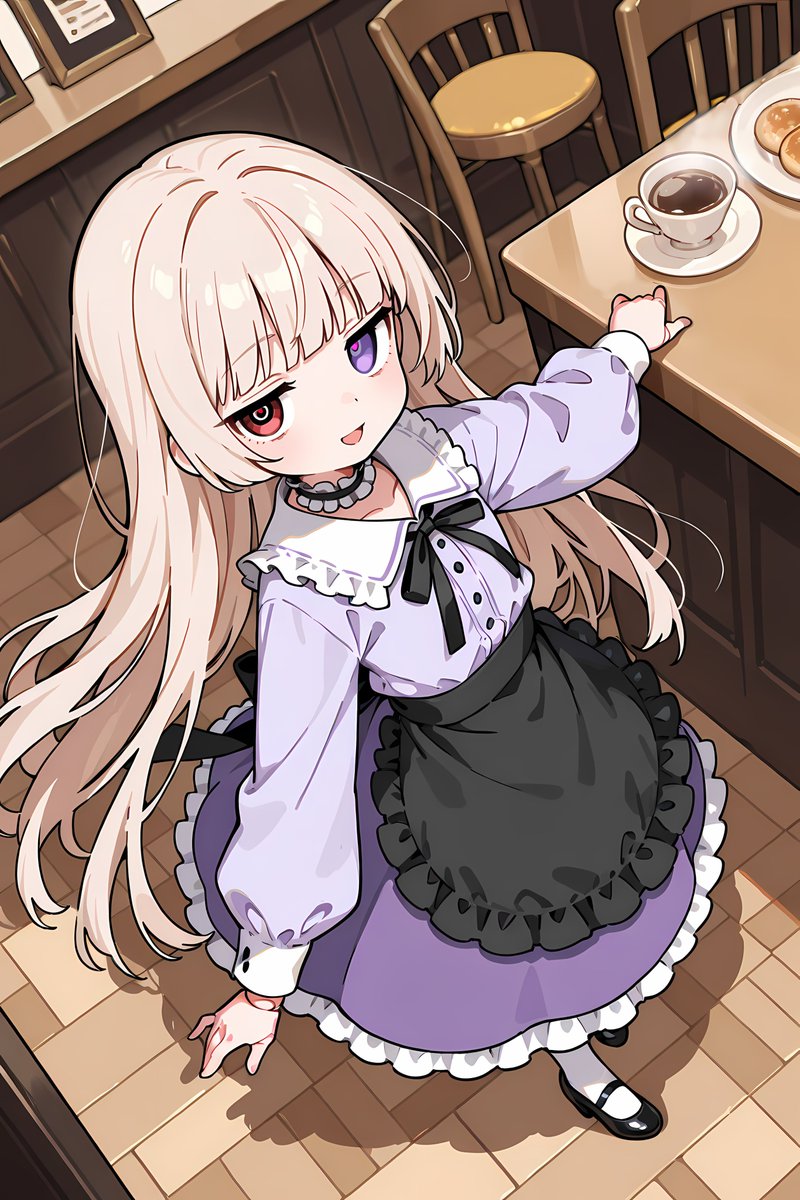 zeroban_noriba's tweet image. ＼企画開催！／
◤☕AI憩いのあのお店🍷◢
テーマは『憩いのお店のワンシーン』
喫茶店やバーなど！
可愛い・格好良い制服姿だけでも参加OK！
くつろぐお客さん側でも大歓迎！

期間：本日～11/24(月) 23:59まで
参加方法は『#AI憩いのあのお店』をつけて引用リポスト✍
お気軽にご参加ください♪