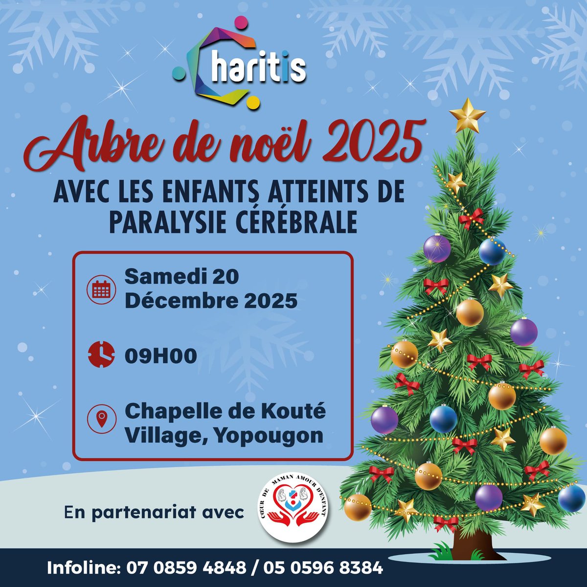 Ton geste peut faire la différence.

Participe à notre collecte de fonds 🙏🏽 ♥️
Ensemble transformons cette période festive de en un élan de solidarité.

#charitisactionssociales  #noëlsolidaire