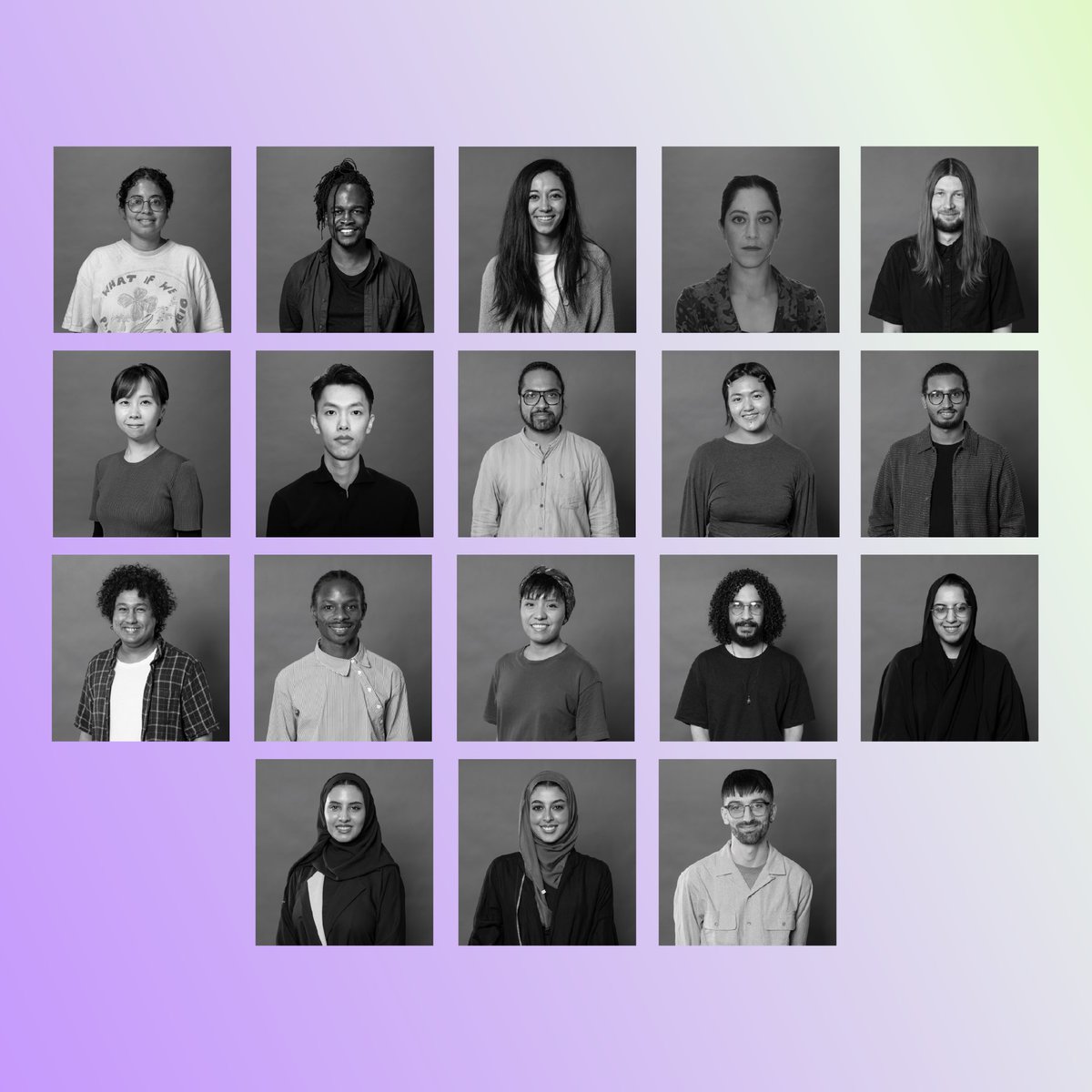 We’re pleased to announce the 18 artists joining the second edition of our Emerging New Media Artists Programme, representing 12 countries including Saudi Arabia and the wider MENA region. A year of creativity and exploration begins in Riyadh.
#DAF