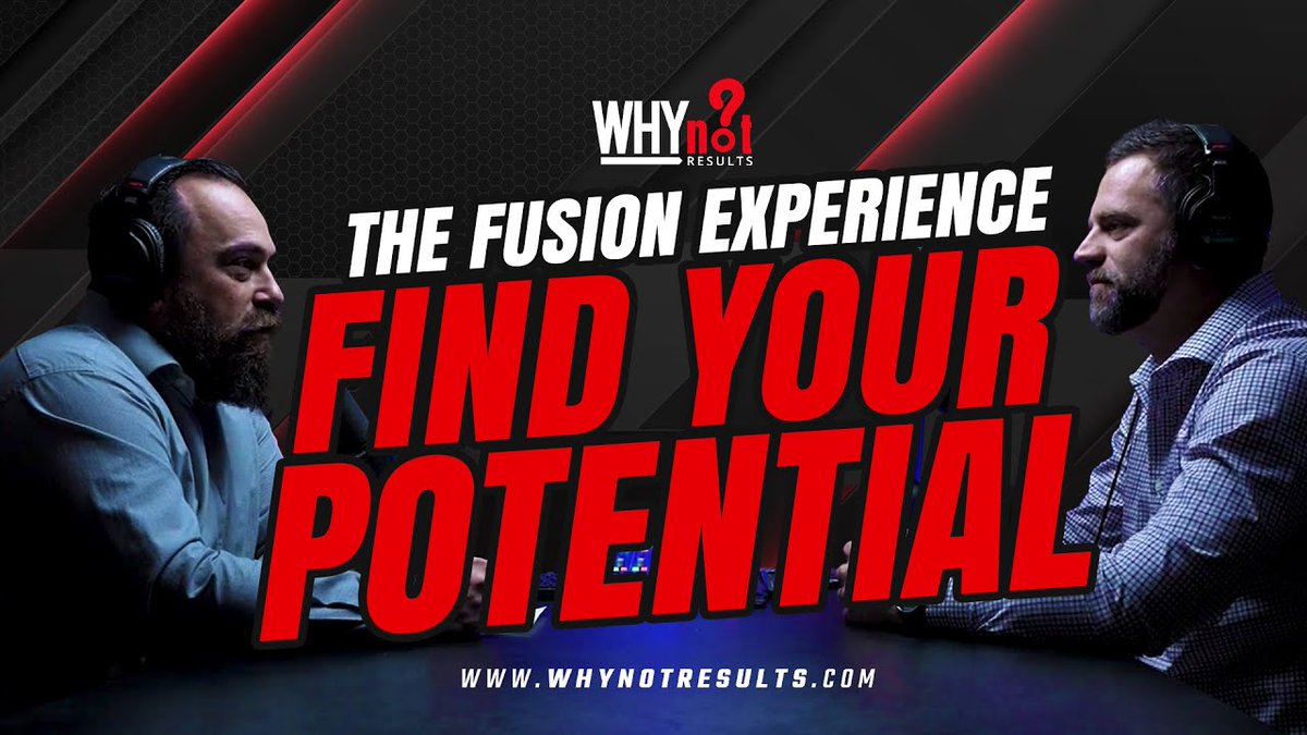 WhyNotResults's tweet image. If you feel stuck, this is the blueprint for your breakthrough. We dive into &quot;The Fusion Experience&quot; and how you can truly FIND YOUR POTENTIAL. Watch/Listen now! 👇

youtu.be/rNasff8_Oag?si…

#SelfImprovement #BusinessSuccess #WhyNotResults