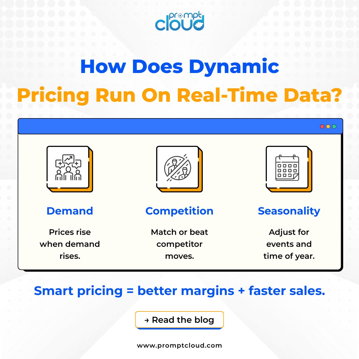 promptcloud's tweet image. Dynamic pricing works only when the data feeding it is clean and real-time.

Full strategy breakdown → shorturl.at/xN9d8

#DynamicPricing #PricingStrategy #PricingIntelligence #RetailAnalytics #PromptCloud