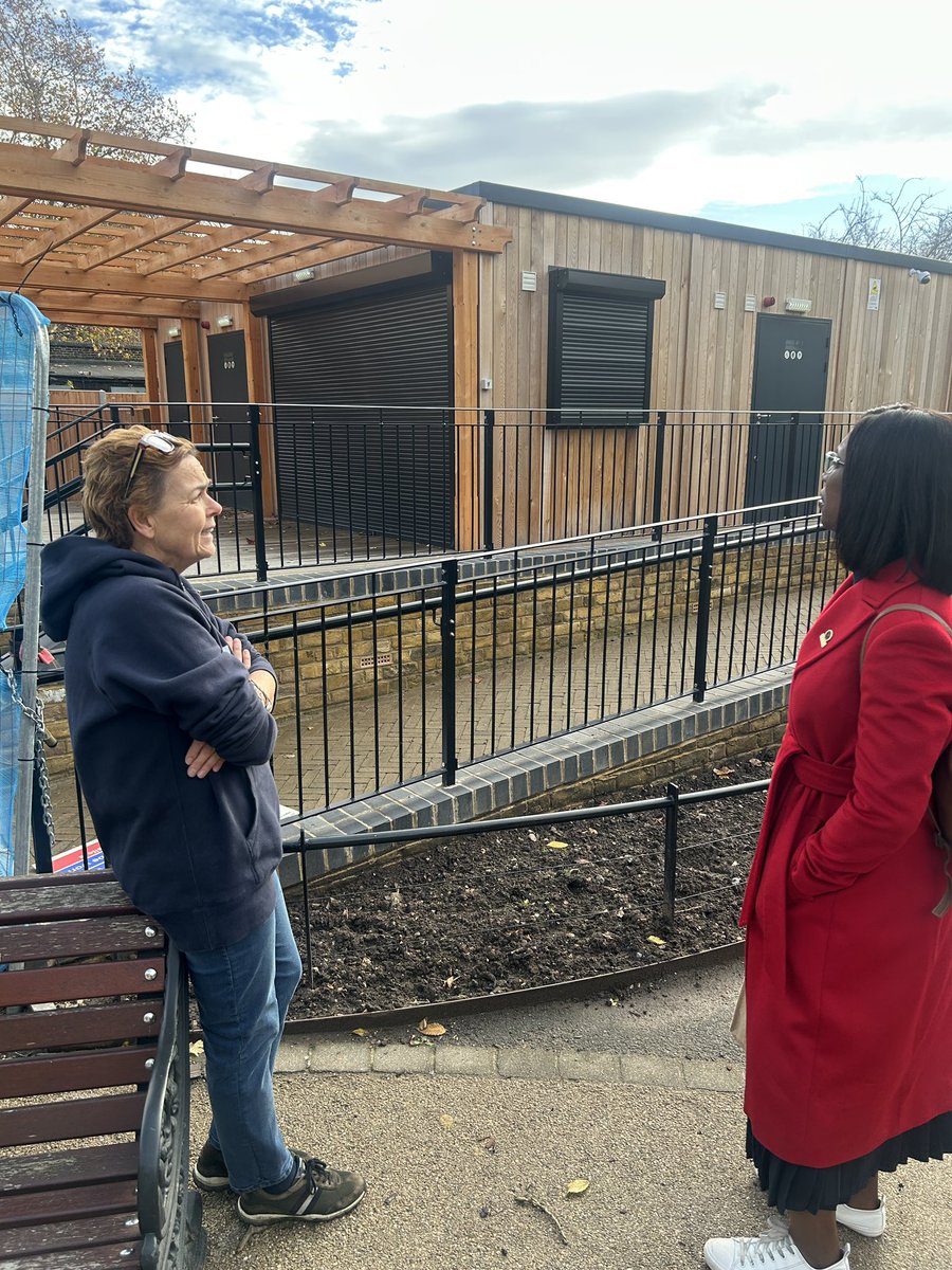 I recently went to visit the Oval Montessori following the fire over the summer and delays to the remediation works 😞 

Thanks to Louise and the staff team for all your hard in making the temporary site work for the very energetic young children 🧒🏻 <a href="/FOVauxhallPark/">FriendsofVauxhallPk</a>