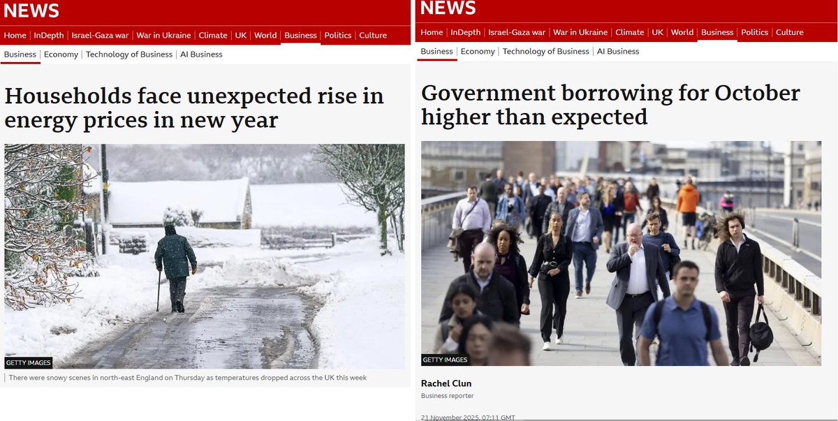 TestingTime17's tweet image. Why is everything about this government always a 'surprise' to the BBC economics people.  Labour have been consistently irresponsible, misleading and economically illiterate right from the start - getting every major decision wrong, making things worse!