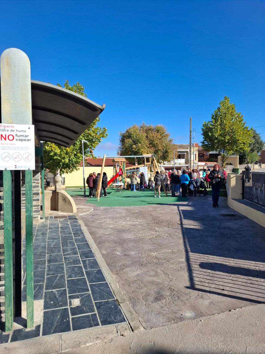 ContraCancerCAC's tweet image. 🟢Desde esta semana Bohonal de Ibor cuenta con un nuevo Espacio Sin Humo en su parque municipal, donde poder disfrutar del aire libre de humos

💚Gracias al Ayuntamiento y a la ciudadanía por su implicación y apoyo

#TodosContraElCáncer