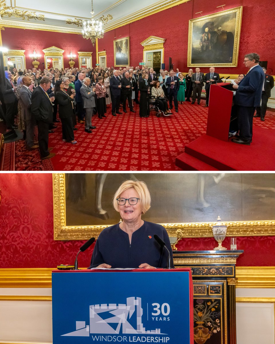 We celebrated 30 years of Windsor Leadership at St James’s Palace, a meaningful evening to pause, reflect, and thank many who have supported our mission. With inspiring words from Sir Tim Laurence and Helen Boaden, it was a memorable moment of connection and celebration.