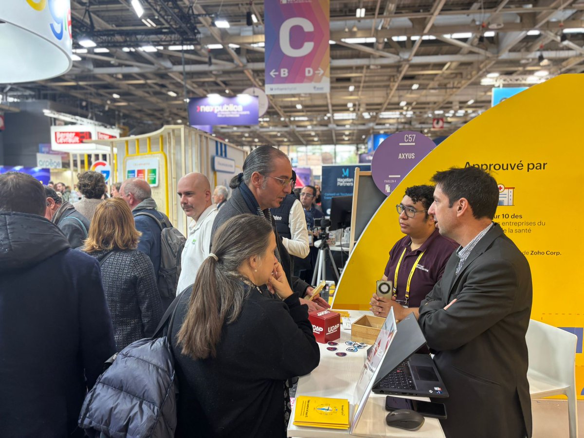 ManageEngineFra's tweet image. Et voilà, c’est un wrap pour le Salon des Maires ! Trois jours pour parler de ce qui compte : protéger, moderniser et simplifier l’IT. Merci à tous pour votre passage sur notre stand on continue la discussion quand vous voulez !