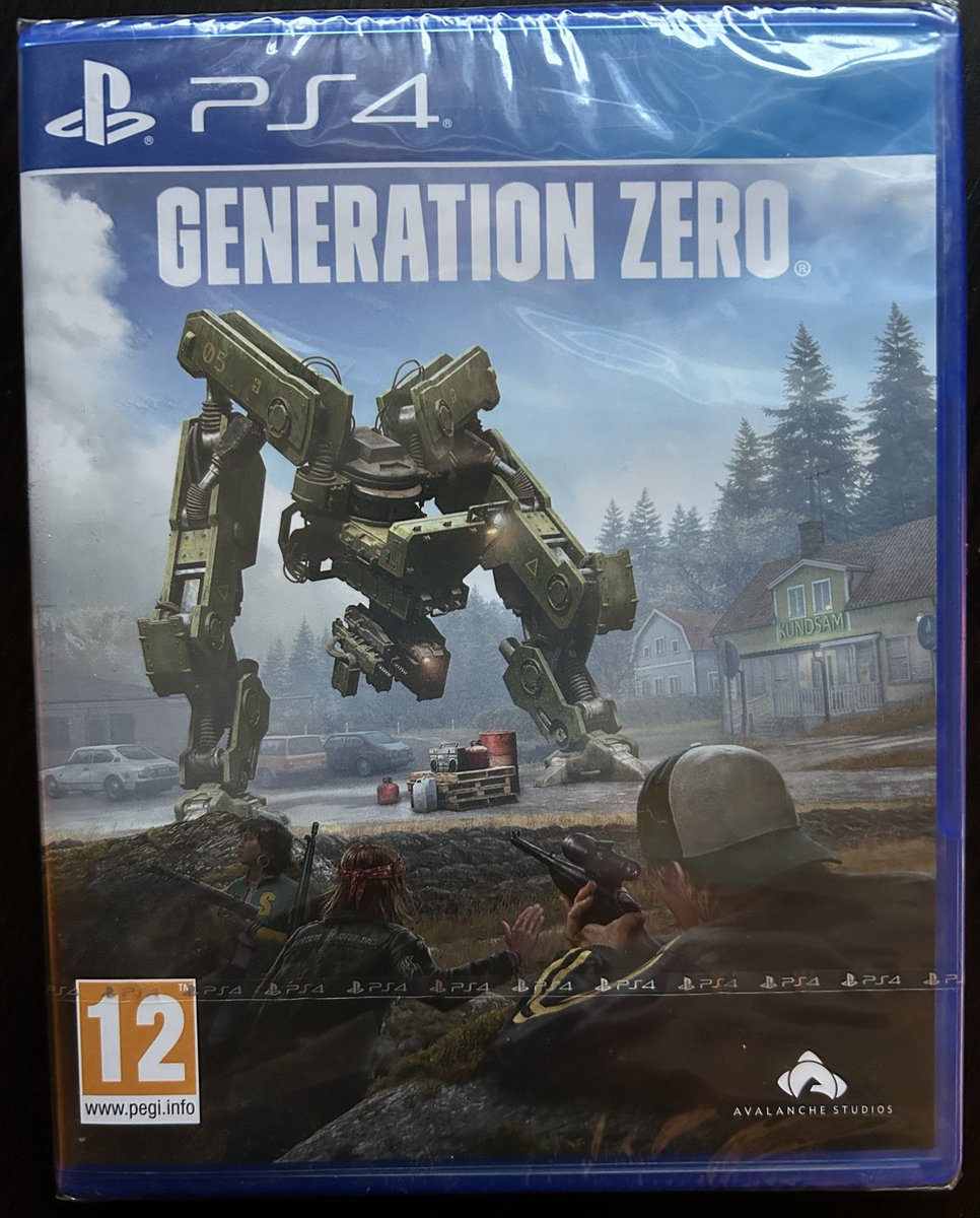 PS4Ron's tweet image. After playing the #PS4 #GenerationZero on my #PSPlus i liked the game so much i had to hunt down a physical release (of course i had to😁). I could not find it at any of my online retailers. So second hand marked was the savior, and it was sealed too 😎