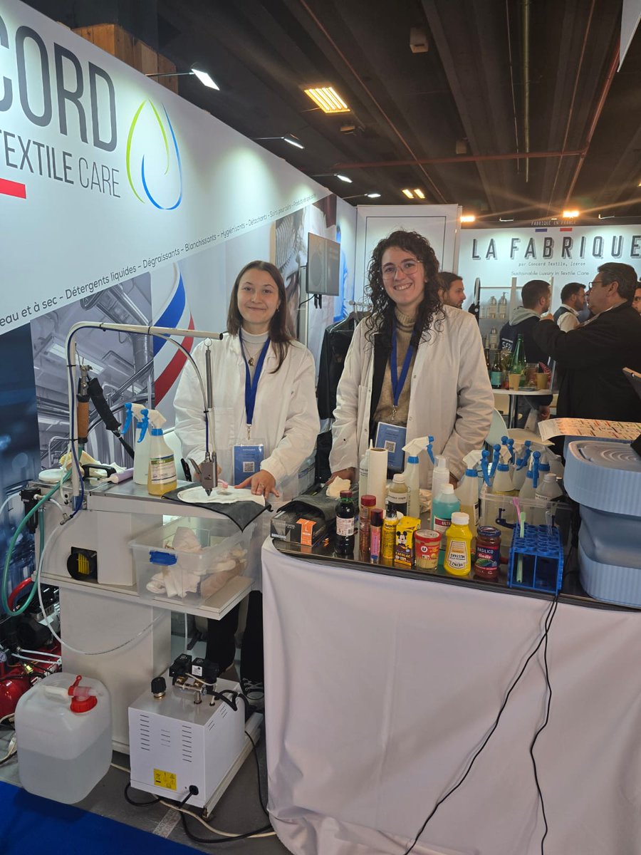 ConcordTextile's tweet image. Texcare Paris 2025 : clap de fin !
Merci à tous pour votre visite sur le stand Concord Textile &amp;amp; La Fabrique. Vos échanges ont été précieux.

Texcare Paris 2025: That’s a Wrap!
Thank you to all who visited the Concord Textile &amp;amp; La Fabrique stand. 

#concordtextile #texcare2025