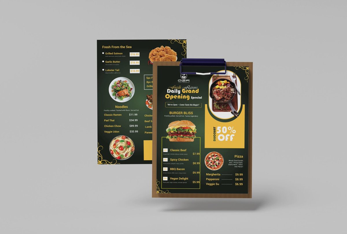 navriexint's tweet image. 🚀 Menu Design that Sells! 📈
Stop letting a bad menu kill your restaurant&apos;s profits.

Check out the full design preview: behance.net/gallery/234497…

DM us if you&apos;re ready to upgrade your sales strategy! 👇

#MenuDesign #Restaurant #Hospitality #Foodie #RestaurantMarketing #Menu