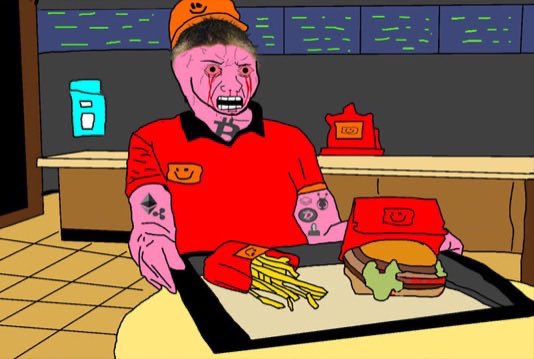 “kripto milyoneri masa 5’in siparişleri götür 😄”